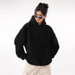 Hooded Sweater Men's Autumn Fashion Brand Simple All-matching Fleece-lined